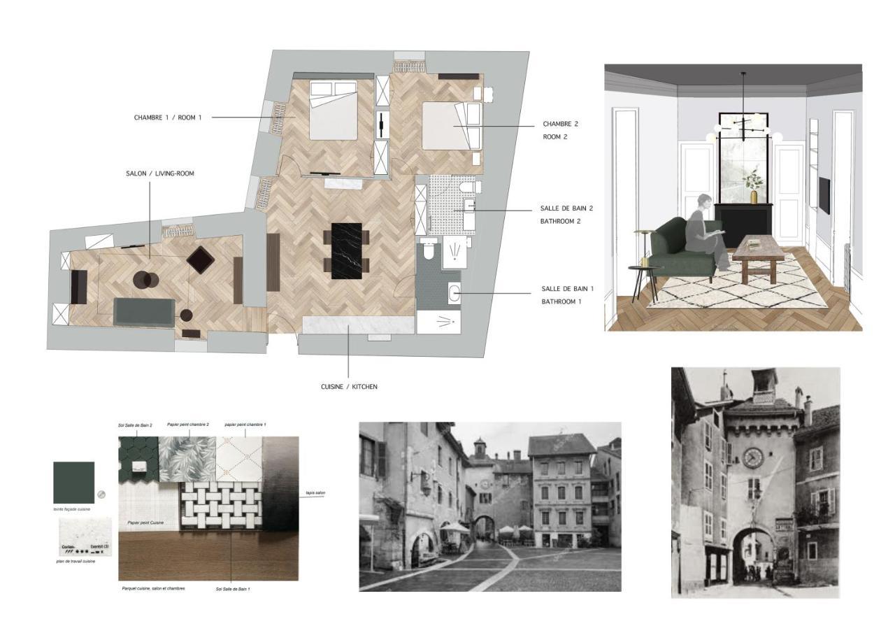 Maison Paul&romy- L'horloge Appartement Annecy