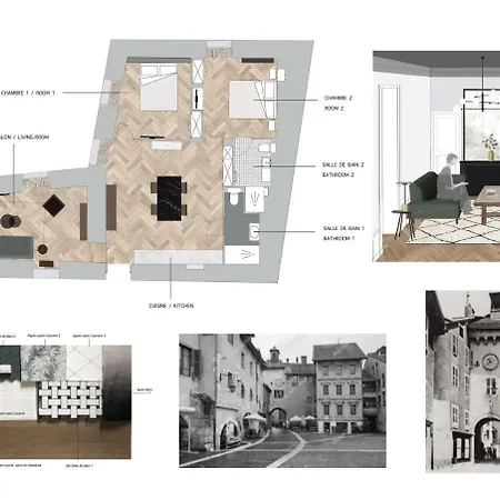 Maison Paul & Romy- L'Horloge Annecy Exterior photo